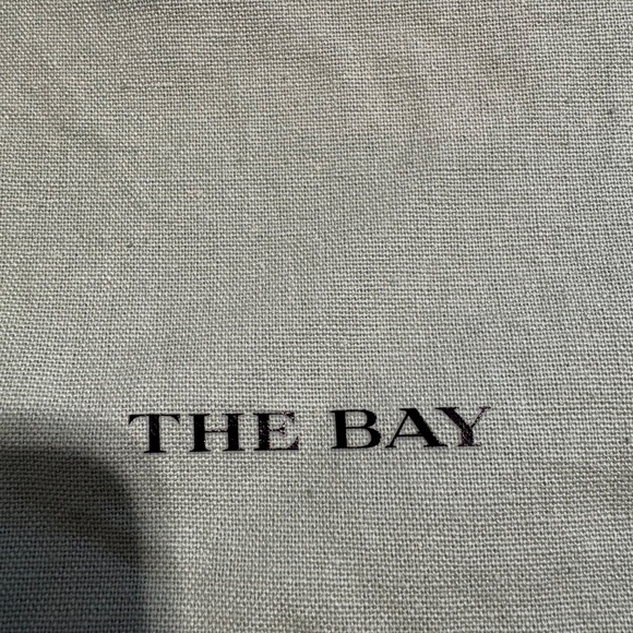 NEW RARE Hudson's Bay Company HBC The Bay cloth bag - Medium size 23.5cmx26cm - Picture 2 of 5